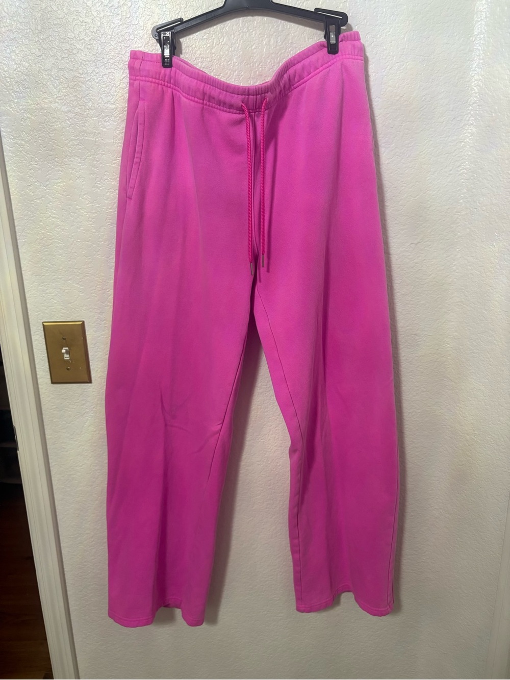 Wide leg GAP women's sweatpants- bright pink 🩷🩷